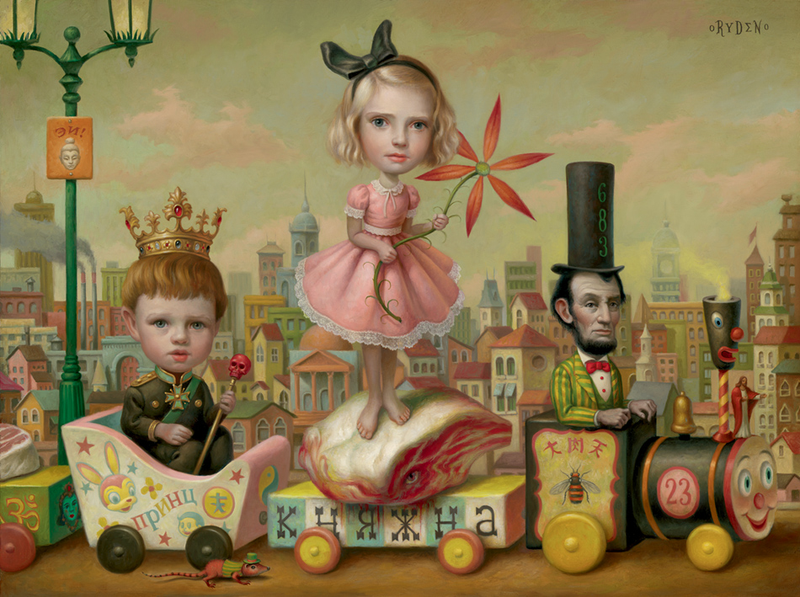 Illustration for article titled Paintings by Mark Ryden